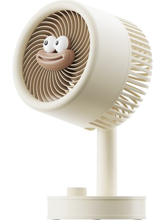 Everest Efn14 Krem 1200Mah 3 Hız Kademeli Masaüstü Usb Fan
