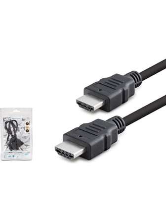 Hadron Hdx2026 Hdmi (M) To Hdmi (M) Kablo Pvc 1.5 Metre Siyah