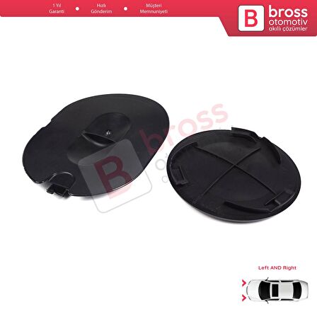 Renault Megane MK2 için Davlumbaz Kapak Tapası Sağ ve Sol 7701055352 7701055351
