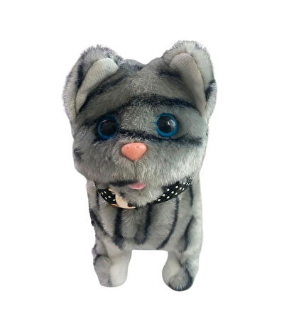 Yürüyen, Sesli Hareketli Sevimli Peluş Kedi - Sweet CAT