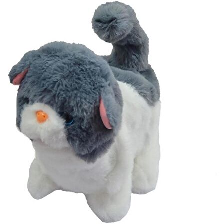 Yürüyen, Sesli Hareketli Sevimli Peluş Kedi - Sweet CAT