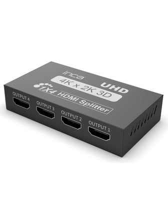 İnca İhsk-430 Hdmi Splitter 1 İn 4Out 4K@30Hz Switch (Giriş 1 Hdmi,Çıkış 4 Hdmi)