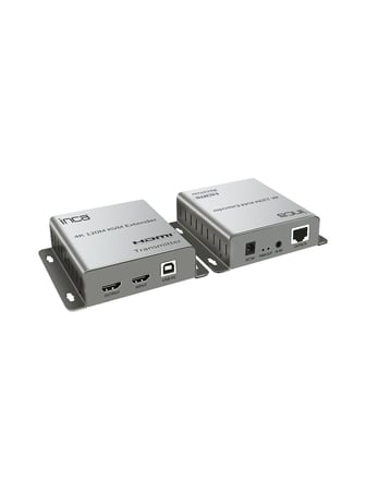 Inca İex-120 Hdmi 4K@30Hz 120Mt Kvm Network Extender 4K@30Hz (Cat-5E-Cat-6 Kablo Uzunluğu)