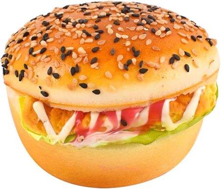 Yapay Burger Tavukburger Yumuşak Dokulu 10cm