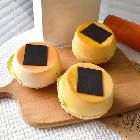 Yapay Burger Tavukburger Yumuşak Dokulu 10cm