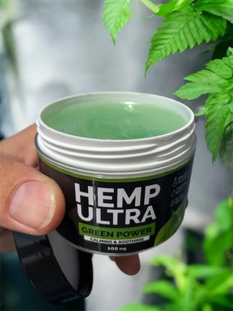3 x Green Power Hemp Cream Jel 3 x 100 gr