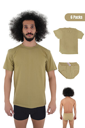 Asker Er Fanila Külot 6'lı İç Çamaşır Takımı Özel Ambalaj Kutusunda