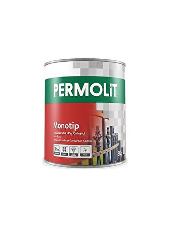 Permolit Monotip Antipas Parlak Metal Boyası 0,75Lt Koyu Gri