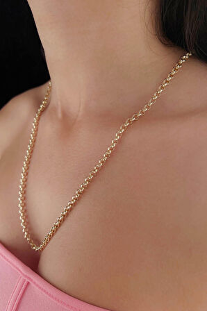 14 Ayar Altın Doch Zincir 4,70 mm