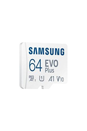 Samsung Evo Plus Microsd Hafıza Kartı 64 GB-MC64KA/TR - 130 MB/SN