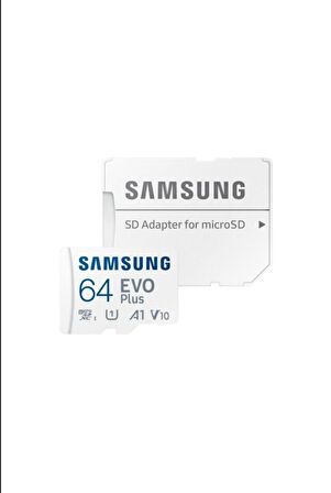 Samsung Evo Plus Microsd Hafıza Kartı 64 GB-MC64KA/TR - 130 MB/SN