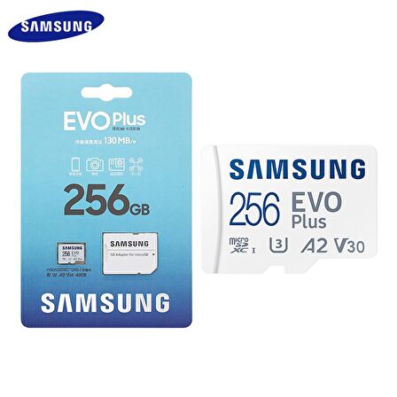 Samsung Evo Plus 256gb Microsd Hafıza Kartı Mb-mc256ka/tr - 130 Mb/sn