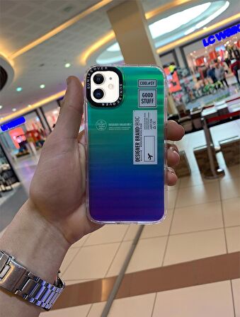 İphone 13 Pro Max - Hologramlı - Çok Renkli - Summer Cover