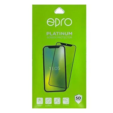 Epro - Platinum - 5D Yeni Nesil - Xiaomi Redmi Note 9 - Kırılmaz Cam