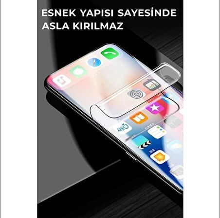 Ceramics Fılm - Full Glue - Samsung Galaxy A80 / A90 - Seramik Nano