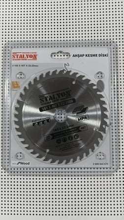 Sunda Kesme Diski Daire Sunta Testeresi 165 X 40T X 22.23 mm Ahşap Kesme Diski