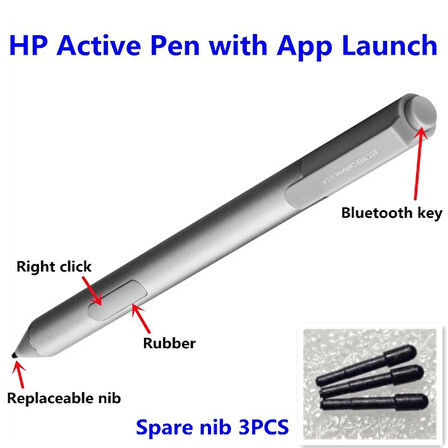 HP Active Pen Elitebook x360 1030 G4 839082-001 Stylus Kalem