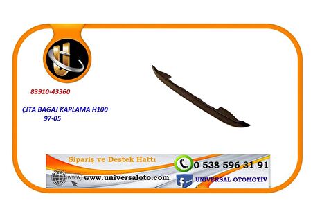 ÇITA BAGAJ KAPLAMA H100 97-05