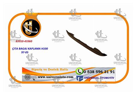ÇITA BAGAJ KAPLAMA H100 97-05
