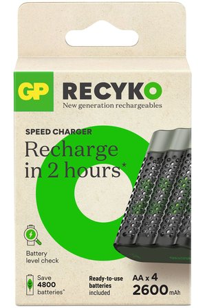 Gp M452-270Hcer21-2Gtlb4 4 Lü Paket 2600Mah Aa Şarjlı Kalem Pil