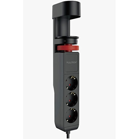 Masa Tipi Pd20w Akım Korumalı 3’lü Priz 2xusb 1xtype-c Girişli Kablolu Priz Ftr19