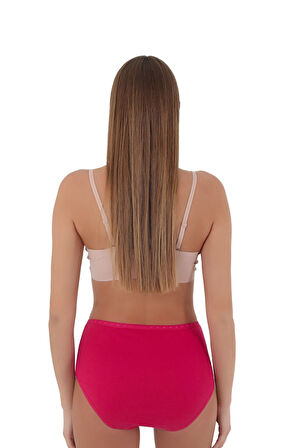 1'lİ Paket Ribana Yüksek Bel Kadın Bato Külot 