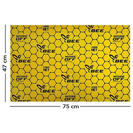 Noiseoff Bee Premium Araç İzolasyonu (5 Adet)