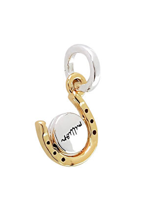 Hareketli İki Renkli At Nalı Charm