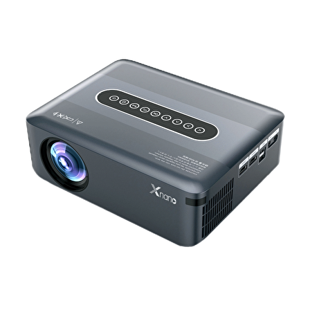 Xnano X1 1080p Full HD, LED Projeksiyon, 12000 Lumen, Android, Dolby Audio, WI-FI, Bluetooth, Space Grey