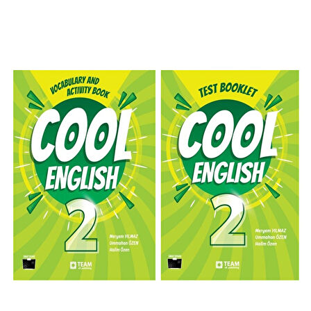 Team Elt 2. Sınıf Cool English Test Booklet ve Cool English Vocabulary and Activity Book Seti 2 Kitap