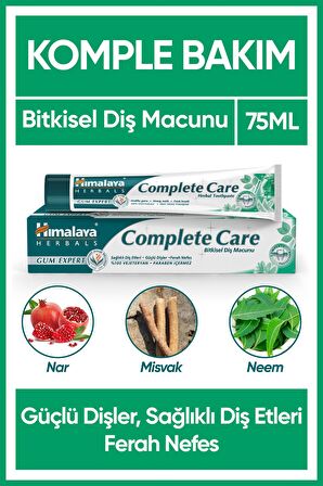 Himalaya Gum Expert Misvak Aromalı Tam Koruma Diş Macunu 75 ml 