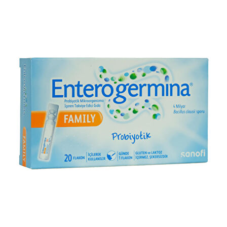 Enterogermina Yetişkinler İçin 5 ml x 20 Flakon