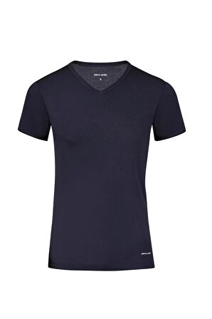 Pierre Cardin Erkek %100 Pamuk Ribana V Yaka Fanila