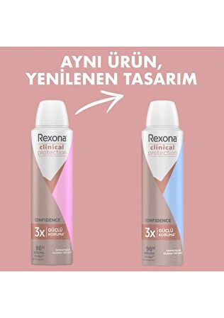 Rexona Clinical Protection Confidence Kadın Deodorant 150 ml