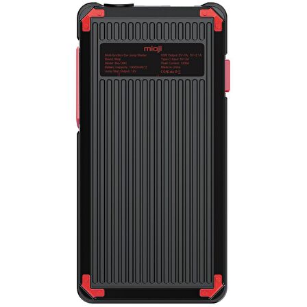Mioji Mio D6H 20000mAh 3.7V 1200A Jump Starter LED Işıklı Hızlı Şarj Destekli Akü Takviye Cihazı