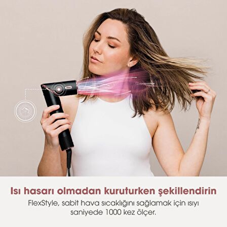 Shark FlexStyle 5-in-1 Saç Kurutma ve Şekillendirme Sistemi - Siyah