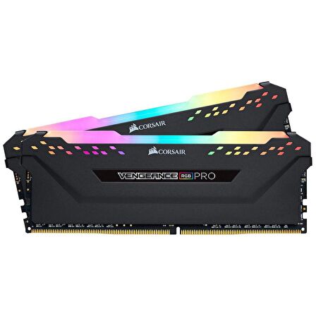 CORSAIR CMW16GX4M2Z3600C18 16GB (2x8GB) Vengeance RGB PRO Siyah 3600MHz CL18 DDR4 Dual Kit Ram