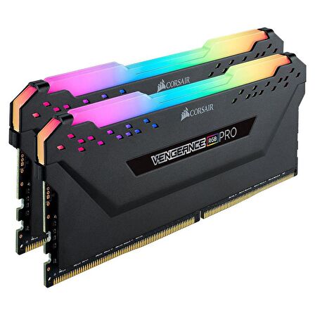 CORSAIR CMW16GX4M2Z3600C18 16GB (2x8GB) Vengeance RGB PRO Siyah 3600MHz CL18 DDR4 Dual Kit Ram