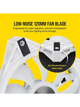 Corsair iCUE QL120 RGB S Pack Fan CO-9050103-WW 12 cm Kasa Fanı OUTLET