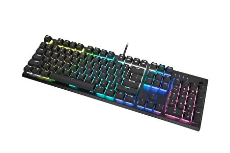 Corsair CH-910D019-TR K60 RGB PRO Cherry Viola Switch Türkçe Mekanik Oyuncu Klavye