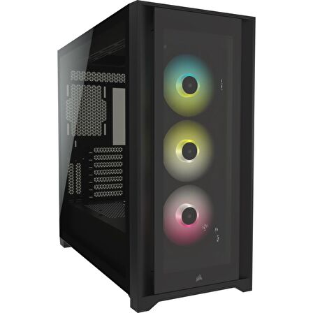 Corsair iCUE 5000X RGB CC-9011212-WW Led Fanlı ATX Oyuncu Kasası