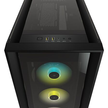 Corsair iCUE 5000X RGB CC-9011212-WW Led Fanlı ATX Oyuncu Kasası