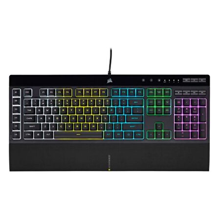 Corsair K55 CH-9226765-TR RGB PRO Membrane Türkçe RGB Gaming Klavye