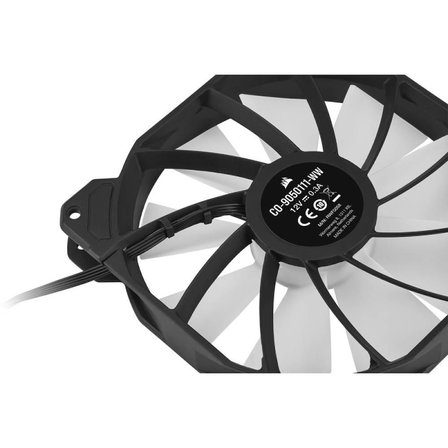 CORSAIR CO-9050111-WW iCUE SP140 ELITE RGB 140mm Fan (2 li Paket-Lightning Node Core Kontrolcü)