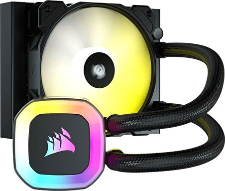 Corsair CW-9060052-WW H55 RGB 120 mm Intel-AMD Uyumlu Sıvı Soğutucu