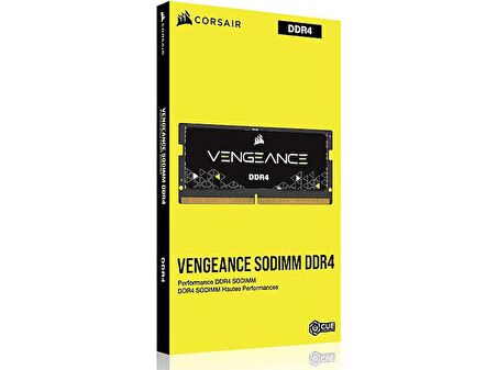 CORSAIR Vengeance 8GB DDR4 3200MHz CL22 Tek Modül SODIMM Notebook Ram CMSX8GX4M1A3200C22