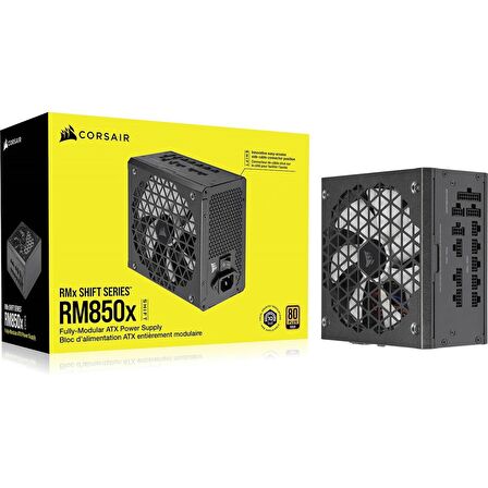 CORSAIR PSU - CP-9020252-EU RMx Serisi RM850x SHIFT 850 Watt 80+ Gold Tam Modular ATX 3.0 PCI-E 5.0