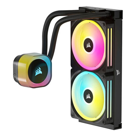Corsair iCUE Link H100i ARGB 240mm AM5/1851P Siyah İşlemci Sıvı Soğutucu