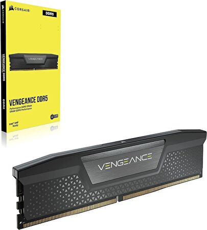 CORSAIR VENGEANCE DDR5 RAM 32GB (2x16GB) 6200MHz CL36 Intel XMP (CMK32GX5M2E6200C36)