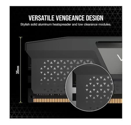 Corsair Corsaır Vengeance Lpx 16GB (2X8GB) 5200MHZ Ddr5 C40 1,25V Ram (CMK16GX5M2B5200Z40)